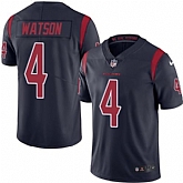 Nike Men & Women & Youth Texans 4 Deshaun Watson Navy Color Rush Limited Jersey,baseball caps,new era cap wholesale,wholesale hats